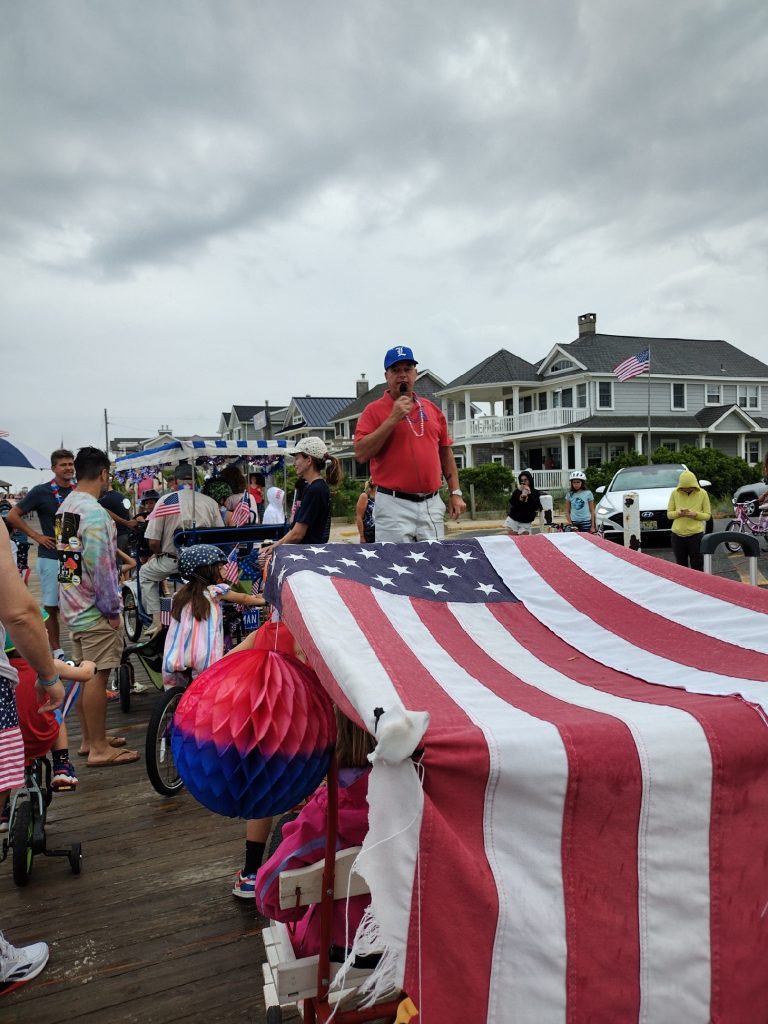 The 2022 Lavallette Patriotic Bike Parade. (Photo: Anita Zalom)