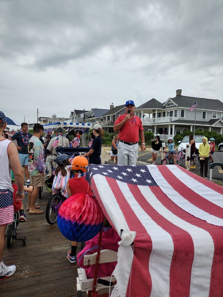 The 2022 Lavallette Patriotic Bike Parade. (Photo: Anita Zalom)