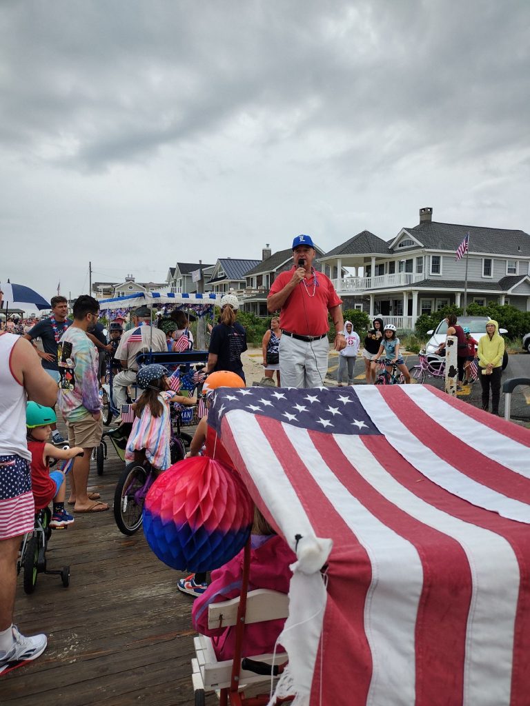 The 2022 Lavallette Patriotic Bike Parade. (Photo: Anita Zalom)