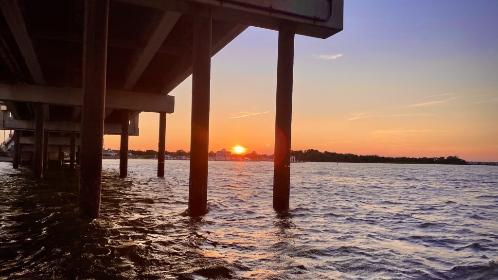 Sunset on Barnegat Bay, July 11, 2022. (Photo: Daniel Nee)