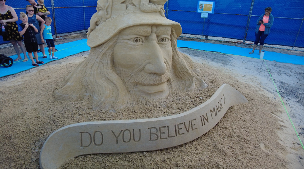 The winners of the 2022 Seaside Heights Sand Sculpting Competition. (Photo: Daniel Nee)