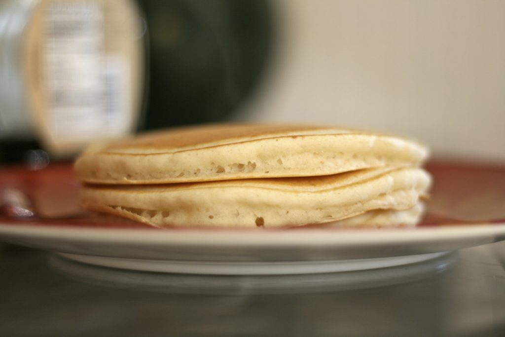 Pancakes are served! (Credit: MissMessie/ Flickr)