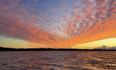 The mouth of the Metedeconk River on Barnegat Bay, Sept. 22, 2022. (Photo: Daniel Nee)
