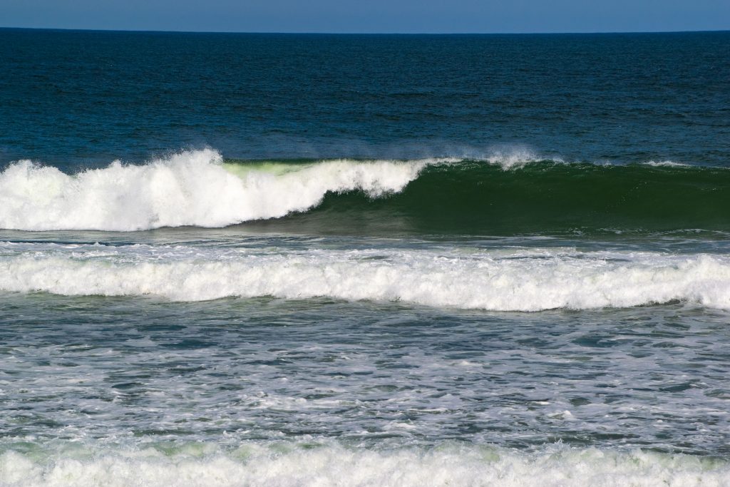 Heavy surf leads to dangerous rip currents, Sept. 10, 2022. (Photo: Daniel Nee)