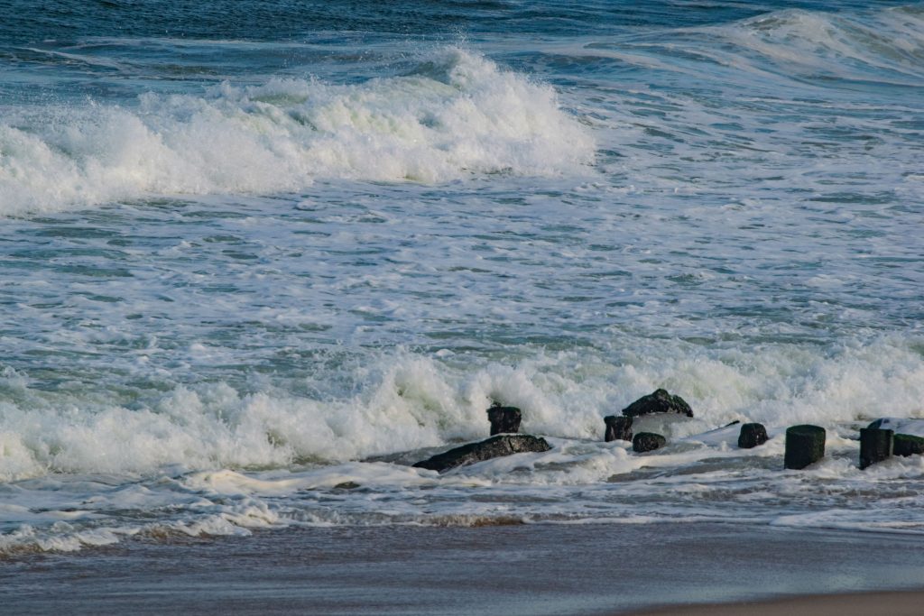 Heavy surf leads to dangerous rip currents, Sept. 10, 2022. (Photo: Daniel Nee)