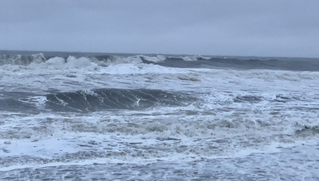 Damage and erosion in Ortley Beach, N.J., Oct. 4, 2022. (Photo: Daniel Nee)