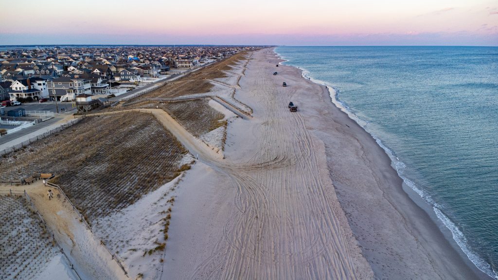 Dunes in Lavallette, N.J., Nov. 2022. (Photo: Daniel Nee)