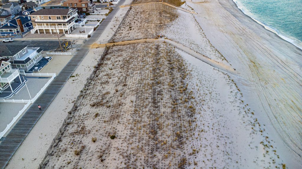 Dunes in Lavallette, N.J., Nov. 2022. (Photo: Daniel Nee)