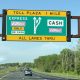 Approaching a toll plaza on the Garden State Parkway. (Credit: File Photo/NJ Turnpike Authority)