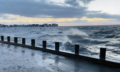 A cold front rushes in, Dec. 23, 2022, in Seaside Heights, N.J. (Photo: Daniel Nee)