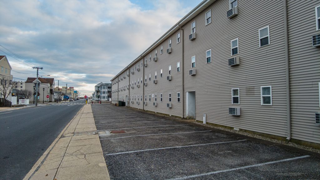 The Hershey Motel property, being offered for sale in Seaside Heights, Dec. 2022. (Photo: Daniel Nee)