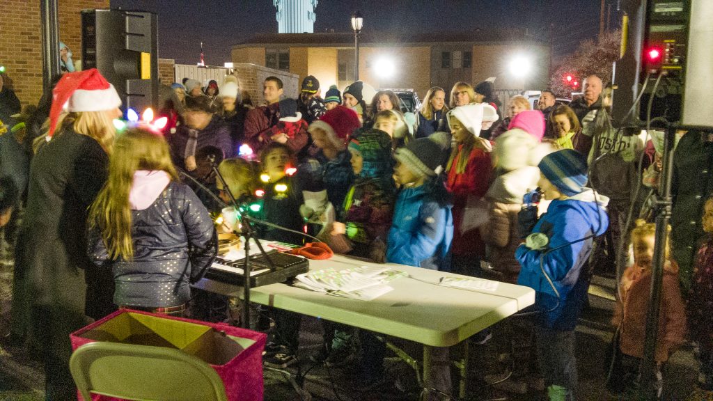 The Lavallette Christmas Tree lighting ceremony kicks off the holiday season, Dec. 2, 2022. (Photo: Daniel Nee)