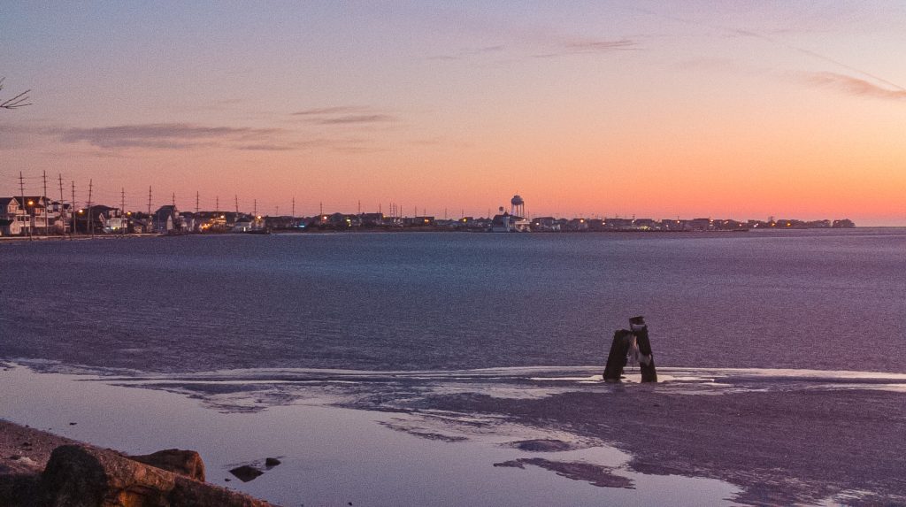 A stunning sunset in Seaside Park, N.J., Dec. 29, 2022. (Photo: Daniel Nee)