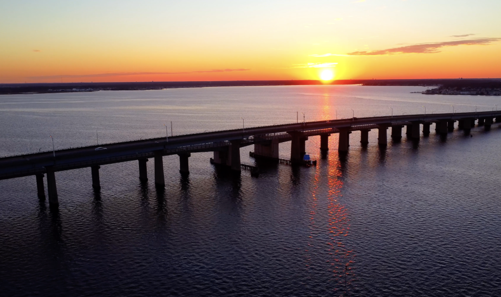 Sunset on Barnegat Bay, Jan. 30, 2023. (Photo: Daniel Nee)