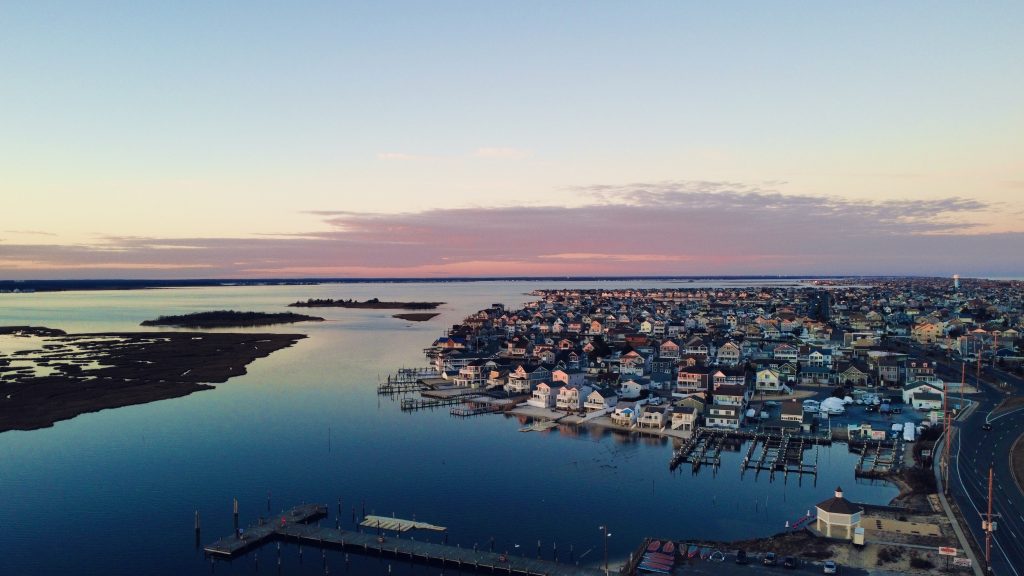Sunset over Barnegat Bay, Jan. 1, 2023. (Photo: Daniel Nee)