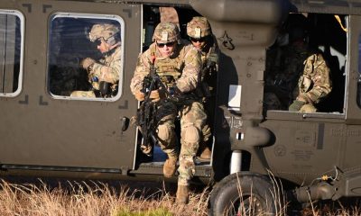 114th Infantry Regiment and 150th Aviation Regiment Air Assault Insertion and Company Attack at Joint Base MDL, Feb. 10, 2023. (Courtesy: DVIDS)