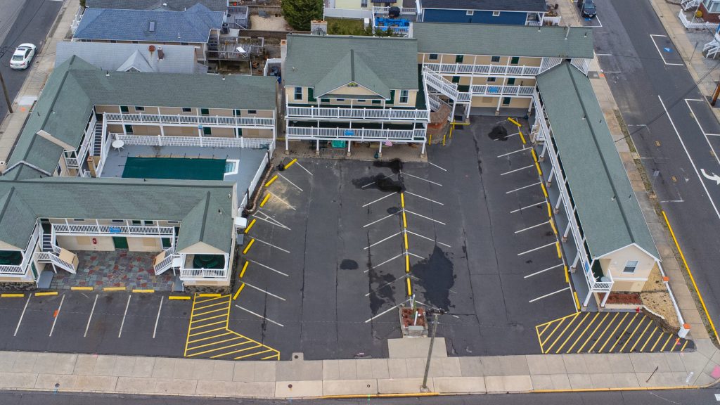 The Desert Palm Motel, Seaside Park, N.J., Feb. 2023. (Photo: Daniel Nee)