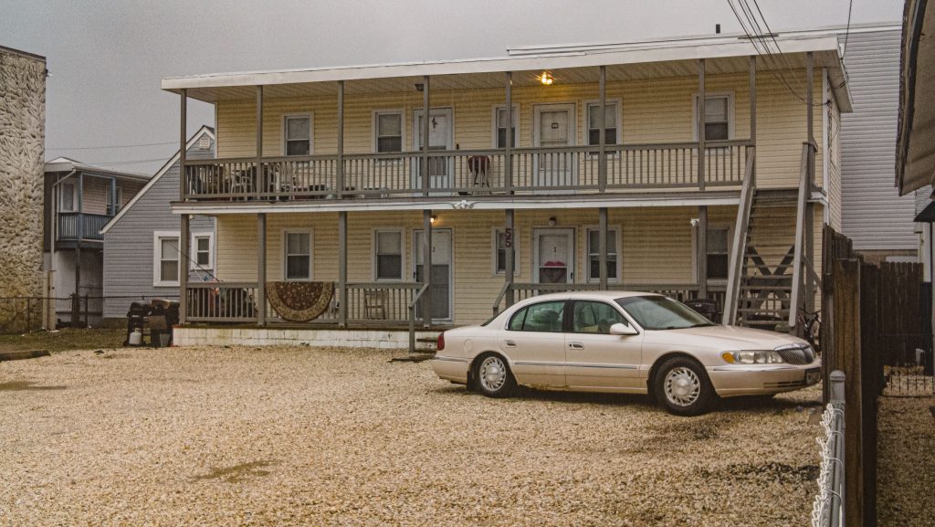 The property at 51-55 Sampson Avenue, approved for a four-home subdivision. (Photo: Daniel Nee)