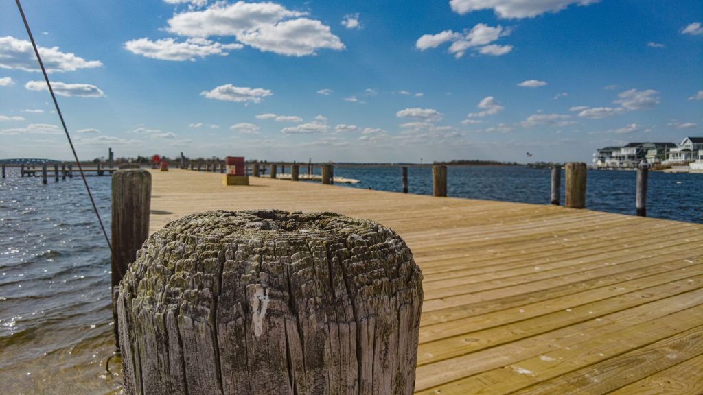 A new municipal dock is completed in Seaside Heights, N.J., 2023. (Photo: Shorebeat)