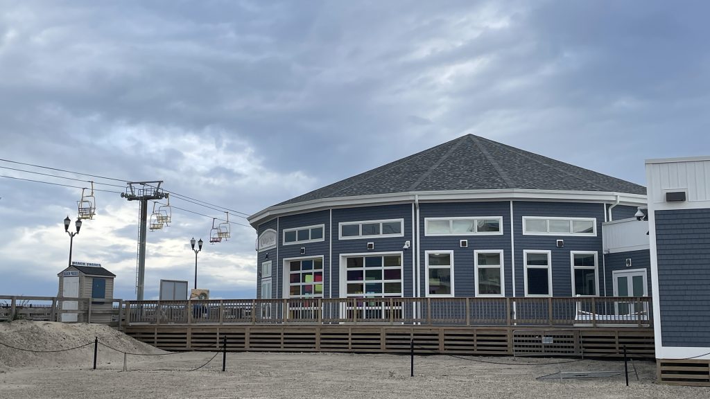 The Carousel Pavilion on the Seaside Heights boardwalk, May 2023. (Photo: Shorebeat)