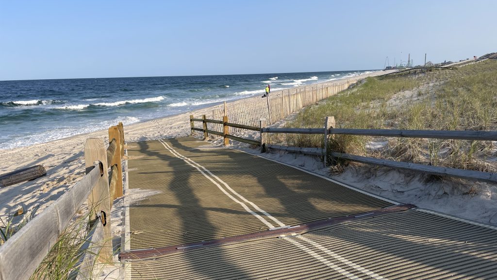 Repairs underway before Memorial Day 2023 in Ortley Beach, N.J. (Photo: Shorebeat)