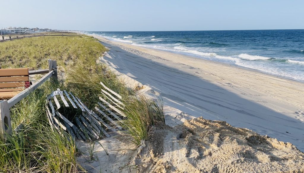 Repairs underway before Memorial Day 2023 in Ortley Beach, N.J. (Photo: Shorebeat)