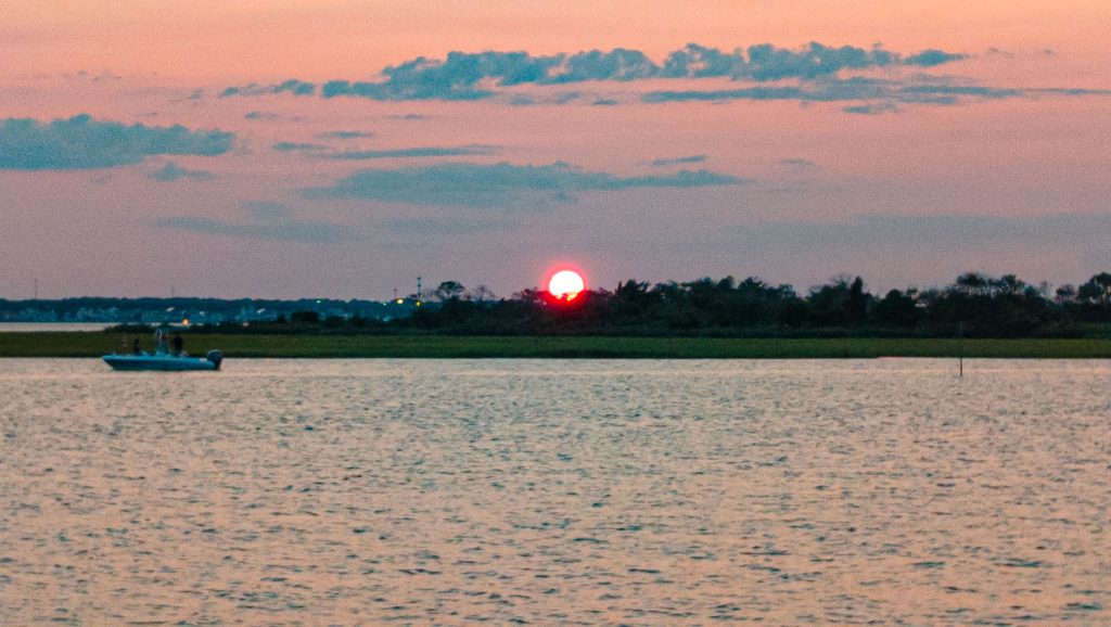 Sedge islands off Seaside Heights and Ortley Beach, N.J., July 2023. (Photo: Shorebeat)