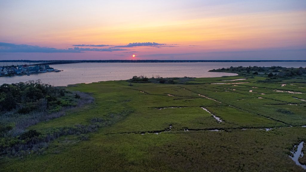 Sedge islands off Seaside Heights and Ortley Beach, N.J., July 2023. (Photo: Shorebeat)