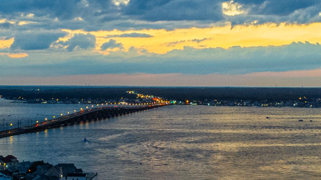 Barnegat Bay at the Route 37 Bridge, Aug. 26, 2023. (Photo: Shorebeat)
