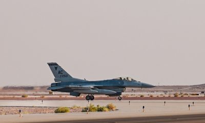 New Jersey Air National Guard F-16s arrive in the Middle East, Oct. 24, 2023. (Air Force Photo)