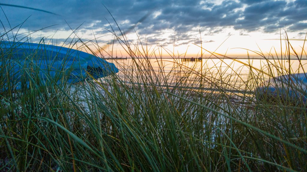 Sunset on Barnegat Bay, Oct. 5, 2023. (Photo: Shorebeat)