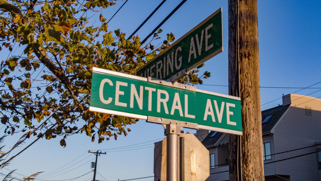 The northernmost point of Central Avenue in Seaside Heights, N.J., Oct. 2023. (Photo: Shorebeat)