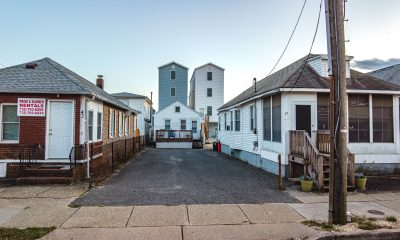 The property at 45 Lincoln Avenue, which will be subdivided for the construction of two homes, Oct. 2023. (Photo: Shorebeat)