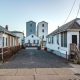 The property at 45 Lincoln Avenue, which will be subdivided for the construction of two homes, Oct. 2023. (Photo: Shorebeat)