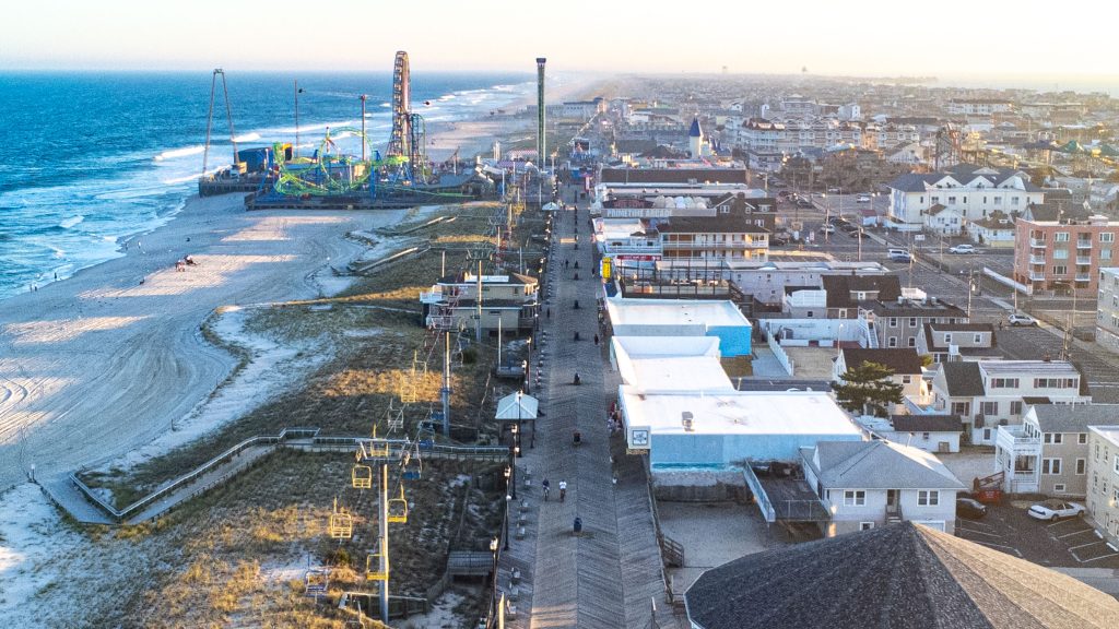 The Seaside Heights boardwalk, Oct. 2023. (Photo: Shorebeat)