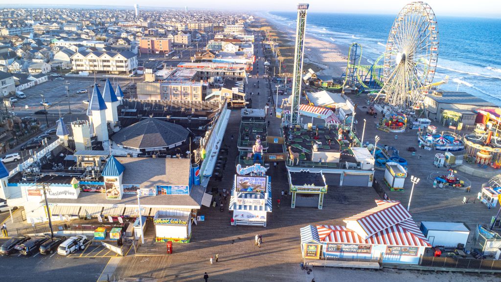 The Seaside Heights boardwalk, Oct. 2023. (Photo: Shorebeat)