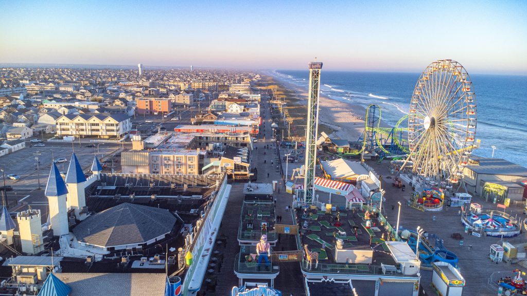 The Seaside Heights boardwalk, Oct. 2023. (Photo: Shorebeat)