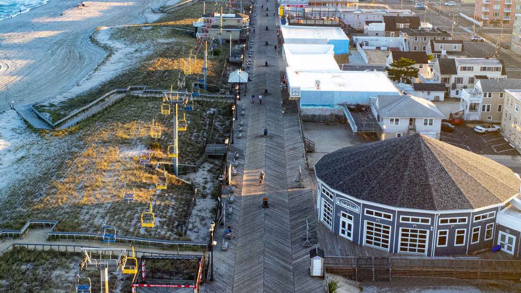 The Seaside Heights boardwalk, Oct. 2023. (Photo: Shorebeat)