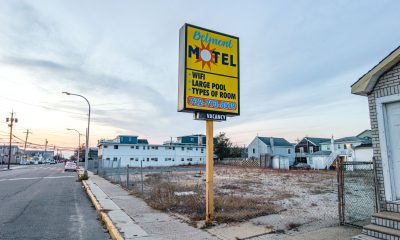 The former Belmont Motel, on Sheridan Avenue in Seaside Heights, Nov. 2023. (Photo: Shorebeat)