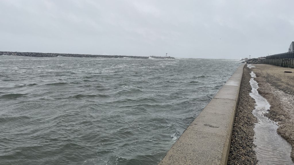 A storm moves into Ocean County, Jan. 9, 2024. (Photo: Shorebeat)