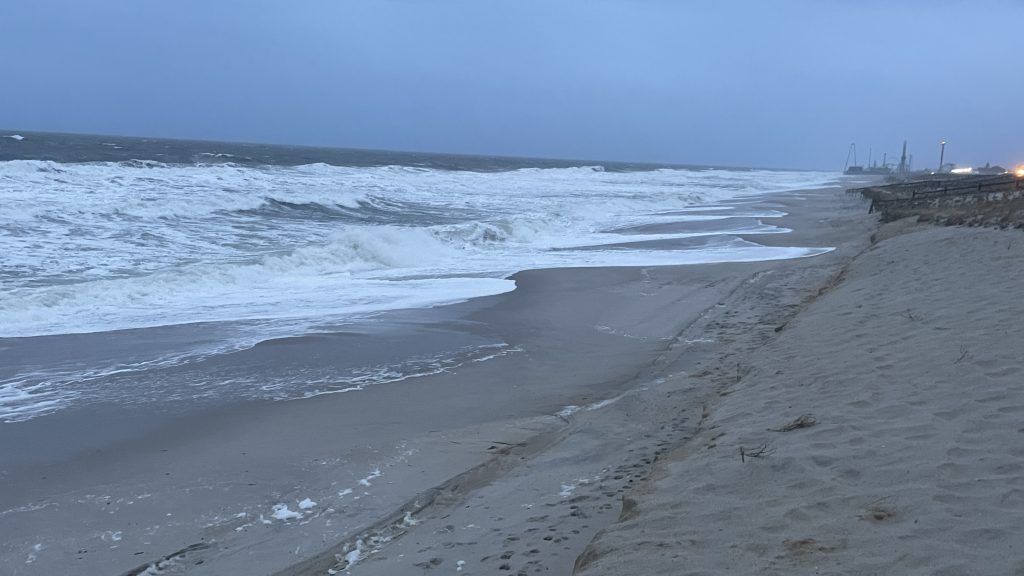 A storm moves into Ocean County, Jan. 9, 2024. (Photo: Shorebeat)