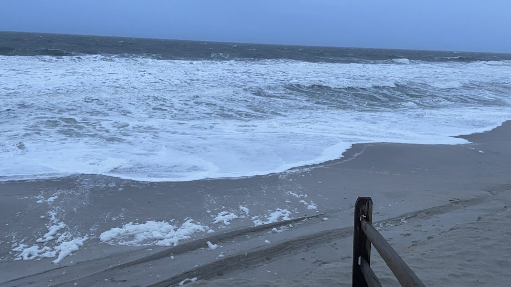 A storm moves into Ocean County, Jan. 9, 2024. (Photo: Shorebeat)