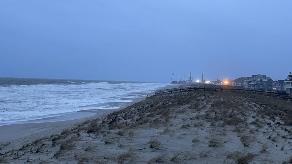 A storm moves into Ocean County, Jan. 9, 2024. (Photo: Shorebeat)