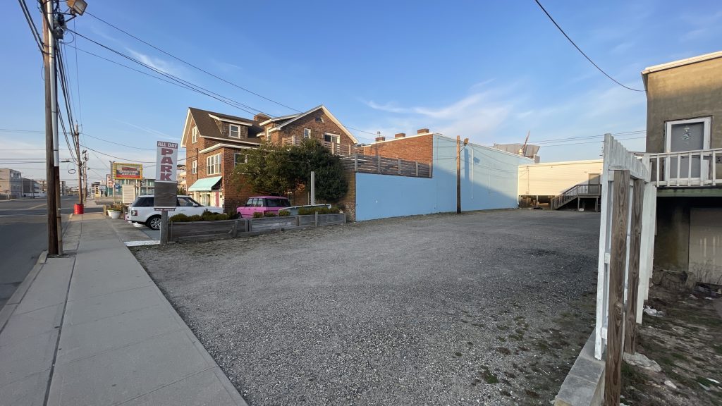 The property at 1011 Ocean Terrace, Seaside Heights, N.J., March 2024. (Photo: Shorebeat)