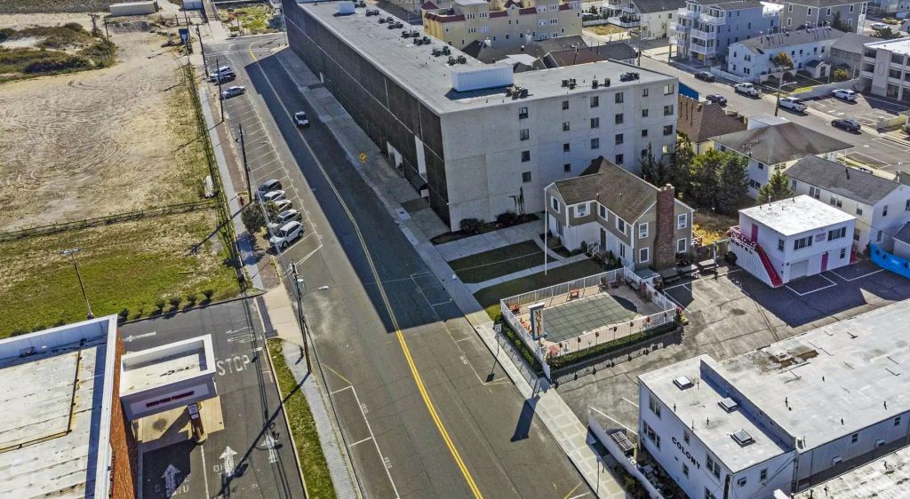 The location of a proposed subdivision at 61 Hiering Avenue, Seaside Heights. (Photo: MLS/Google Earth)