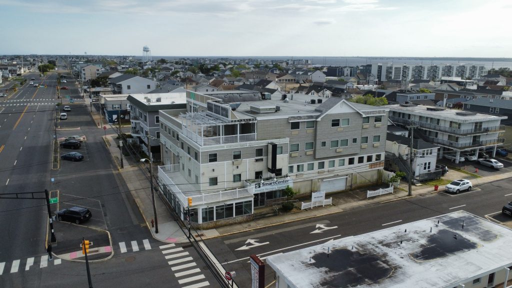 The former White Pearl Hotel, Sumner Avenue, Seaside Heights, N.J., May 2024. (Photo: Shorebeat)