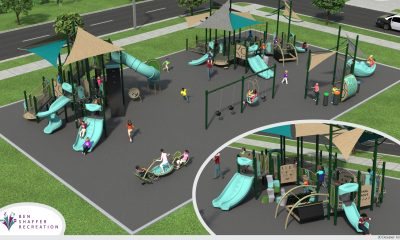 The proposed Jake's Law playground at Chandler Field, Lavallette, N.J. (Credit: Lavallette Borough)