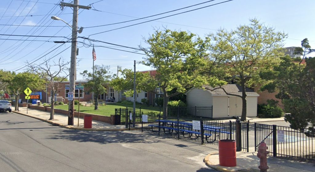 Fremont Avenue near the High J. Boyd Elementary School, Seaside Heights, N.J. (Credit: Google Earth)