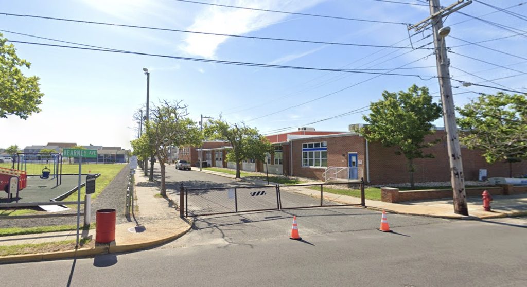 Fremont Avenue near the High J. Boyd Elementary School, Seaside Heights, N.J. (Credit: Google Earth)
