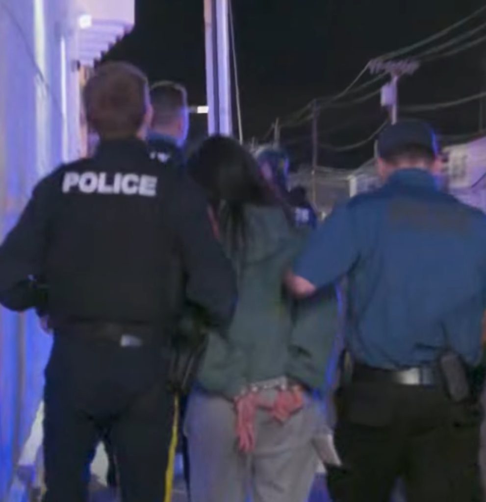 Police arrest a suspect in Seaside Heights, Memorial Day Weekend 2025. (Photo: Assemblyman Paul Kanitra)
